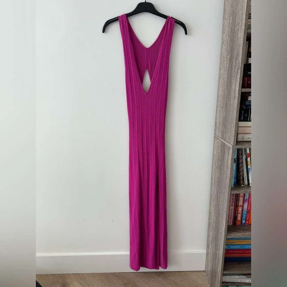 REVOLVE Variegated Rib Bodycon Dress in Berry
Bliss Michael Costello - Picture 5 of 6
